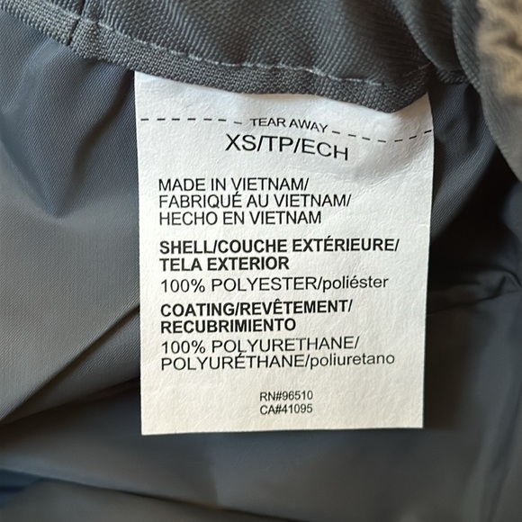 New Under Armour UA StormProof Lined Rain Pants in CastleRock / Black - Picture 12 of 15